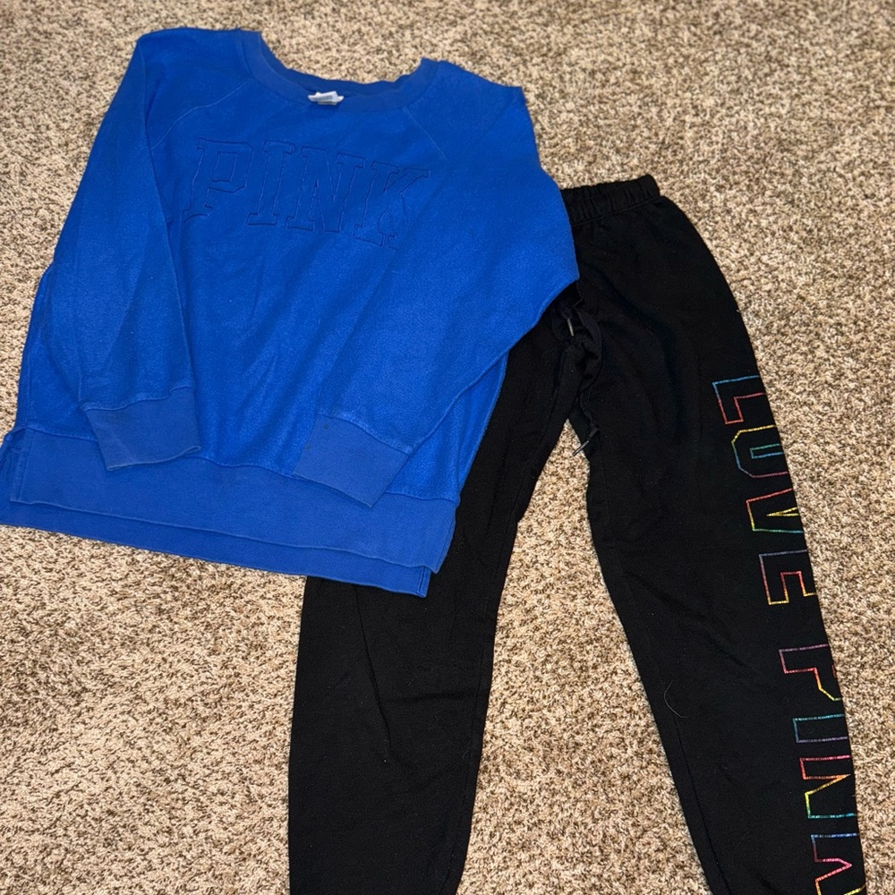 Bundle set, 2 pc of PINK clothing, size xs